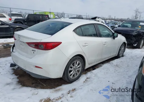 2016 Mazda Mazda3 I Grand Touring из США, поврежденный, VIN 3MZBM1X75GM254880